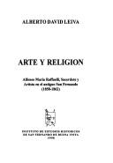 Cover of: Arte y religión by Alberto David Leiva