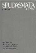 Cover of: Germania-- Agricola: zwei Kapitel zu Tacitus' zwei kleinen Schriften : Untersuchungen zu ihrer Intention und Datierung sowie zur Entwicklung ihres Verfassers