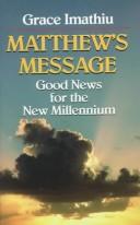 Cover of: Matthew's message: good news for the new millennium