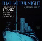Cover of: That Fateful Night by Geoffrey Giuliano