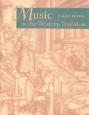 Cover of: Music in the Western tradition