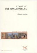 Cover of: I governi del maggioritario by a cura di Giulio Vesperini ; interventi di Stefano Battini ... [et al.].
