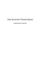 Cover of: Guía del  Archivo General Agrario