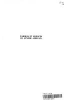 Cover of: Paroles et silences du Synode africain, 1989-1995