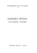 Cover of: Sandro Penna: un poeta "oltre"