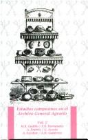 Cover of: Estudios campesinos en el Archivo General Agrario by Antonio Escobar O. ... [et al.].