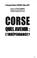 Cover of: Corse, quel avenir