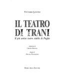 Il Teatro di Trani by Vittorio Lentini