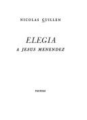 Cover of: Elegía a Jesús Menéndez