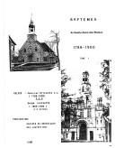 Cover of: Baptêmes de Sainte-Anne des Plaines, 1788-1900 by Jean-Luc Brissette