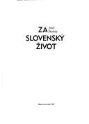 Cover of: Za slovenský život by Jozef Škultéty