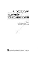 Cover of: Z dziejów stosunków polsko-niemieckich