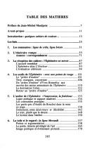 Les cahiers de "L'éphémère," 1967-1972 by Alain Mascarou