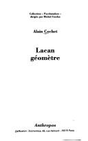 Cover of: Lacan géomètre