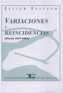 Cover of: Variaciones y reincidencias: poesía, 1977-1997