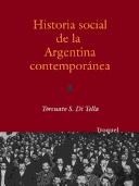Cover of: Historia social de la Argentina contemporánea by Torcuato S. Di Tella