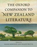 Cover of: The Oxford companion to New Zealand literature