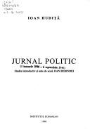 Jurnal politic by Ioan Hudiță