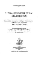 Cover of: L' ébahissement et la délectation by Laurence Plazenet