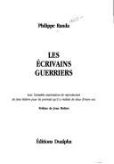 Cover of: Les écrivains guerriers by Philippe Randa