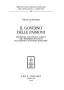 Il governo delle passioni by Chiara Continisio