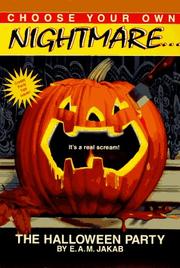 Cover of: The Halloween Party (Choose Your Own Nightmare(R))