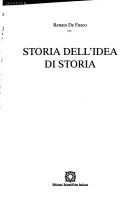 Cover of: Storia dell'idea di storia
