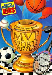 Cover of: MVP SPORTS PUZZLES (Sports Illustrated for Kids)