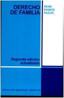 Cover of: Derecho de familia by Rene Ramos Pazos