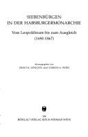 Cover of: Siebenbürgen in der Habsburgermonarchie by herausgegeben von Zsolt K. Lengyel und Ulrich A. Wien.