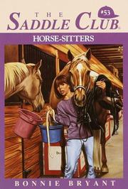 Cover of: Horse-Sitters by Bonnie Bryant