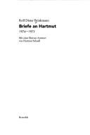 Cover of: Briefe an Hartmut 1974-1975 by Rolf Dieter Brinkmann