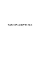 Cover of: Camino de cualquier parte