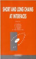 Cover of: Short and long chains at interfaces | 