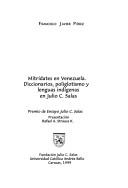 Cover of: Mitrídates en Venezuela: diccionarios, poliglotismo y lenguas indígenas en Julio C. Salas