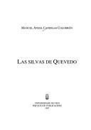 Cover of: Las silvas de Quevedo