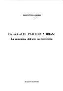Cover of: La Selva di Placido Adriani: la commedia dell'arte nel Settecento