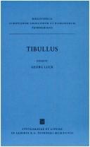Cover of: Albii Tibulli aliorumque carmina