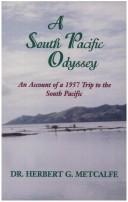Cover of: A South Pacific odyssey: an account of a 1957 trip to the South Pacific