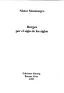 Cover of: Borges por el siglo de los siglos