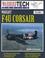 Cover of: Vought F4U Corsair