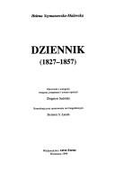 Cover of: Dziennik (1827-1857) by Helena Malewska, Helena Malewska