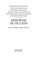 Cover of: Heroínas de ficción