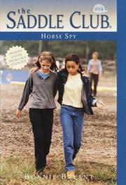 Cover of: Horse spy by Bonnie Bryant