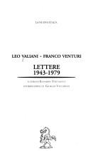 Lettere, 1943-1979 by Leo Valiani