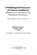 Cover of: A multilingual dictionary of Chinese Buddhism =: Mehrsprachiges Wörterbuch des chinesischen Buddhismus