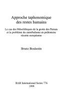 Cover of: Approche toponimique des restes humains by Bruno Boulestin