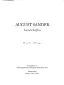 August Sander by August Sander