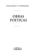 Cover of: Obras poéticas