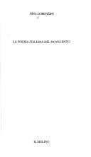 Cover of: La poesia italiana del Novecento